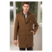 PLT8354 DEWBERRY SLIM-FIT COAT-LIGHT CAMEL