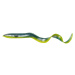 Savage gear gumová nástraha 3d real eel bulk green yellow - 15 cm 12 g