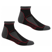 Dámské ponožky Regatta SAMARIS TRAIL černá/červená
