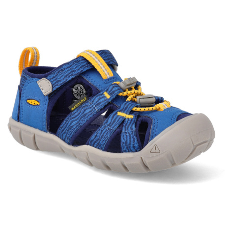 Sportovní sandálky Keen - Seacamp II CNX bright cobalt/blue depths modré vegan