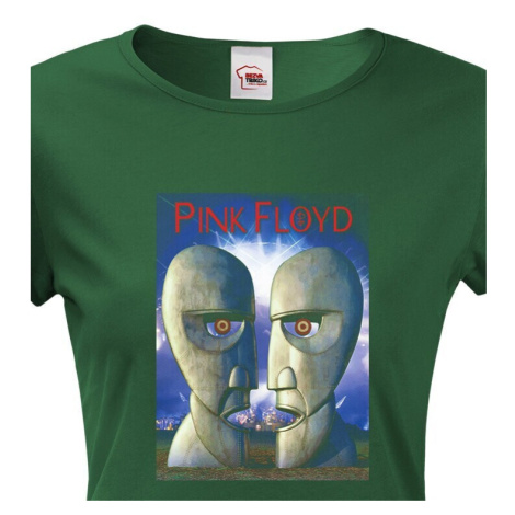 Dámské tričko s potiskem rockové kapely Pink Floyd - parádní tričko s kvalitním potiskem BezvaTriko