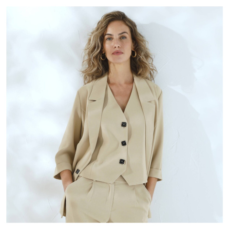 Splývavý blejzr s 3/4 rukávy Blancheporte