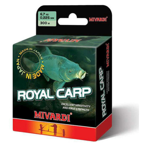 Mivardi  vlasec royal carp brown 300 m-průměr 0,255 mm / nosnost 8,3 kg