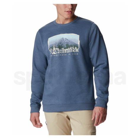 Columbia Hart Mountain™ Graphic Crew Man 1861631479 - dark mountain heather foggy have