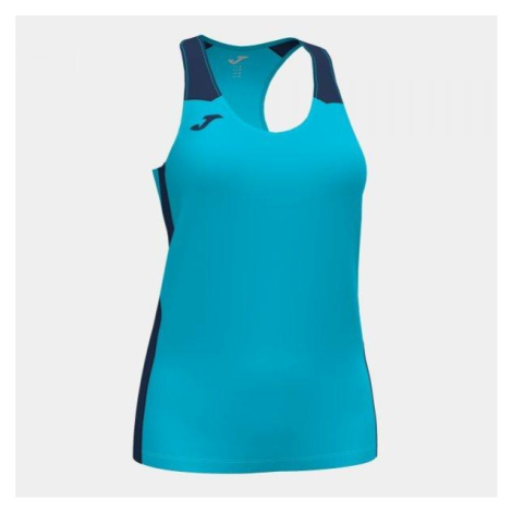 Joma Record II Tank Top Fluor Turquoise-Navy