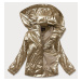 Zlatá dámská lesklá bunda model 16149209 - 6&8 Fashion