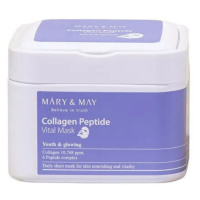 MARY&MAY - COLLAGEN PEPTIDE VITAL MASK - Pláténková maska s kolagenem a peptidy 30 ks 400 ml