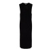 Žebrované pletené šaty, černé , vel. XS 32/34