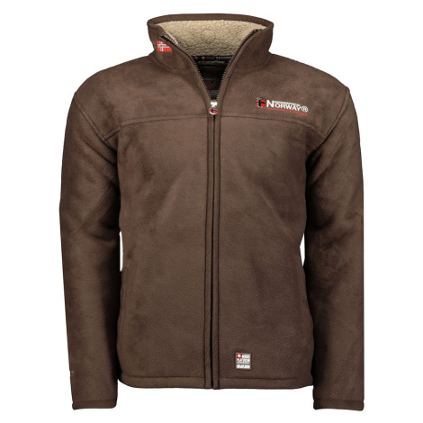 GEOGRAPHICAL NORWAY mikina pánská UBOLT s kožíškem