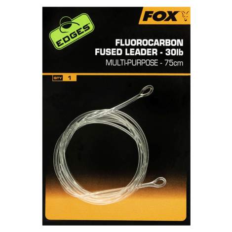 Fox Návazec Fluorocarbon Fused leader 30lb - 75cm