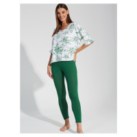 Gatta PJ3 pyjamas. S01 Alexa 3/4 S-XL green 05