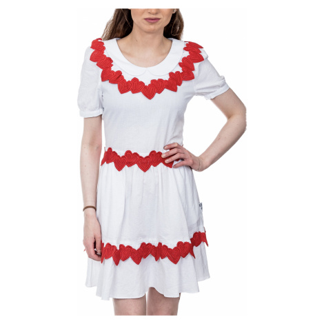 Bílé šaty - LOVE MOSCHINO