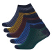 DEFACTO Men's 5-Pack Cotton Ankle Socks