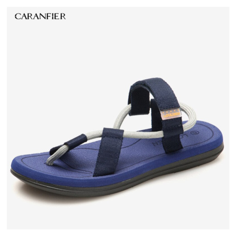 Pánské letní sandály plážová obuv s plochou podlážkou CARANFLER