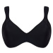 Trendyol Curve Black Women's Comfortable Ultra Comfortable Underwire Large Size Bra