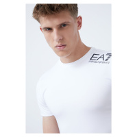 Tričko EA7 Emporio Armani Training bílá barva, s potiskem