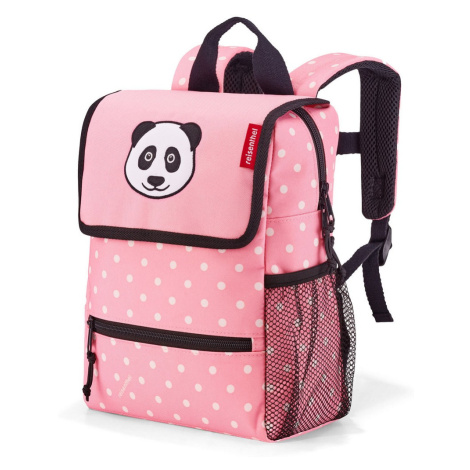 Dětský batoh Reisenthel Backpack kids Panda dots pink