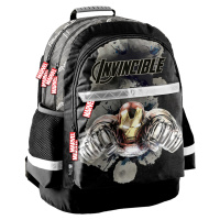 Paso Školní batoh Iron Man šedý
