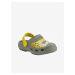 Žluto-šedé dětské pantofle Coqui Maxi Talking Tom And Friends - Kluci