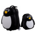 Rogal Černý dětský kufr + batoh "Penguin" - M (35l)