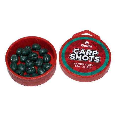 Garda Bročky Carp Shots Camou Green - 1,2g 20ks