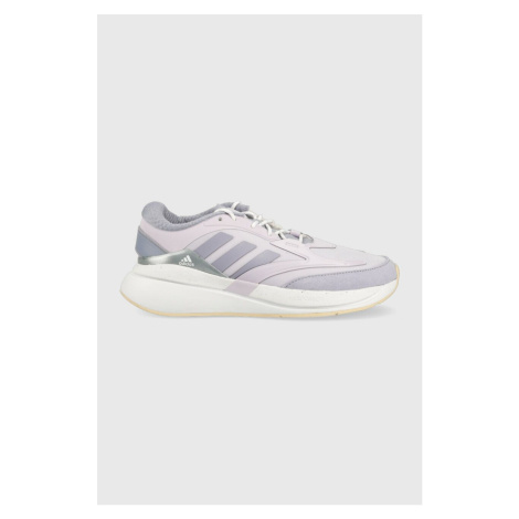 Běžecké boty adidas Brevard fialová barva