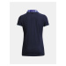Tmavě modré dámské sportovní polo tričko Under Armour UA Iso-Chill