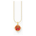Thomas Sabo KE2204-471-7-L45V Gold-plated necklace with palm pendant