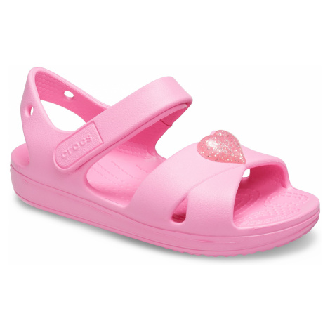 Crocs Classic Cross Strap Sandal PS Pink Lemonade C8