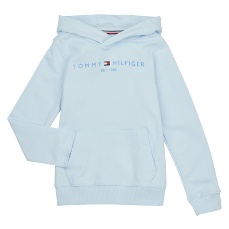 Tommy Hilfiger U ESSENTIAL HOODIE Modrá