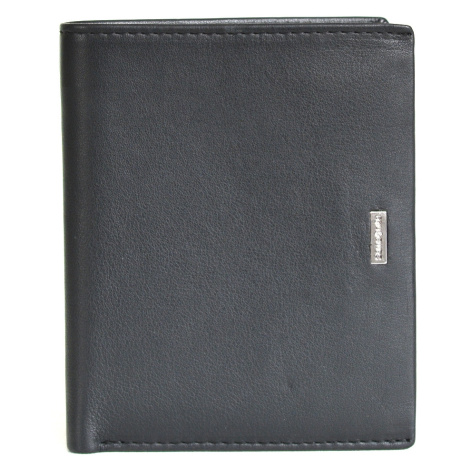 SAMSONITE Pánská peněženka NYX 3 Black/Brown, 10 x 1 x 12 (87966/1041)