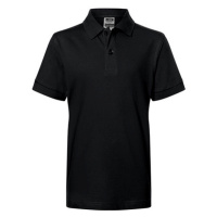 James&Nicholson Dětská polokošile JN070K Black