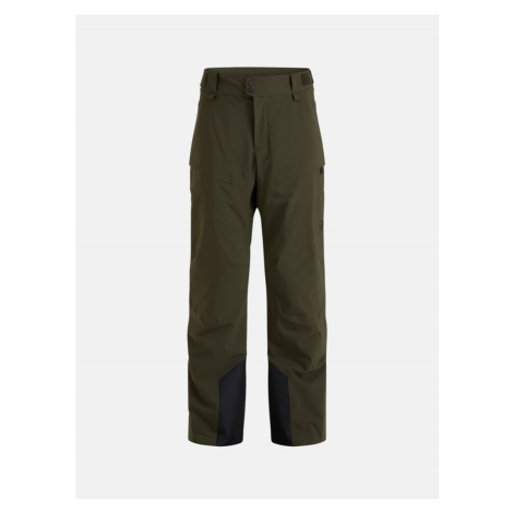 Kalhoty peak performance m maroon pants zelená