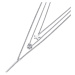 Victoria Filippi Stainless Steel Ocelový trojitý náhrdelník Rebeca - chirurgická ocel, hvězda NH