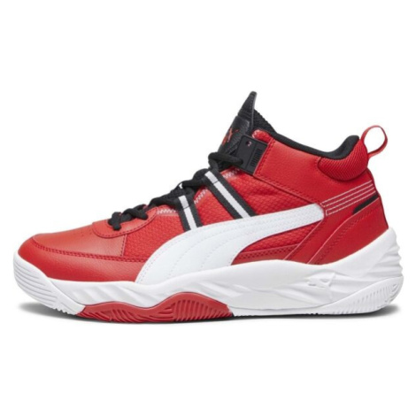 Puma REBOUND FUTURE NEXTGEN Pánská basketbalová obuv, červená, velikost 48.5