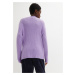 BONPRIX svetr se stojáčkem Barva: Fialová, Mezinárodní