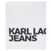 Kabelka karl lagerfeld jeans essential logo tote bílá