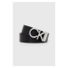 Kožený pásek Calvin Klein pánský, černá barva, K50K511758