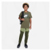 Nike SPORTSWEAR CAMO FUTURA Chlapecké tričko, khaki, velikost
