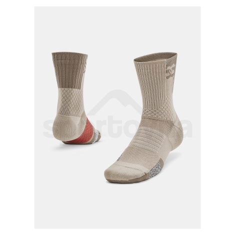 Ponožky Under Armour UA AD Playmaker 1pk Mid-BRN +