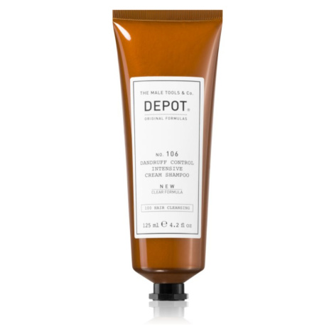 Depot No. 106 Dandruff Control Intensive Cream Shampoo šampon proti lupům 125 ml