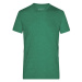 James&amp;Nicholson Pánské tričko JN974 Green Melange