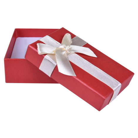 JK Box Červená krabička na soupravu šperků AP-6/A10 JKbox