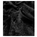 Černá dámská kožíšková vesta (BR9598-1)
