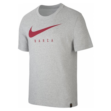 Tričko Nike Dri-FIT FC Barcelona Šedá / Červená