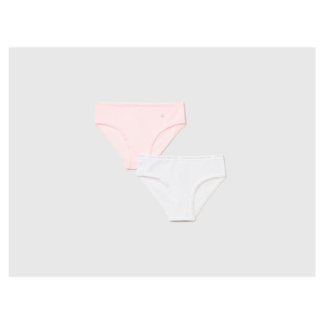 Benetton, Two Underwear In Stretch Cotton United Colors of Benetton