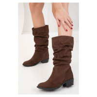 Soho Brown Suede 15331 Boots&Bootie