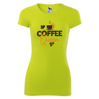 DOBRÝ TRIKO Dámské tričko Coffee queen