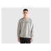 Benetton, Crew Neck Sweatshirt With Logo Print