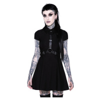 šaty dámské KILLSTAR - Disgrace Skater Dress - BLACK